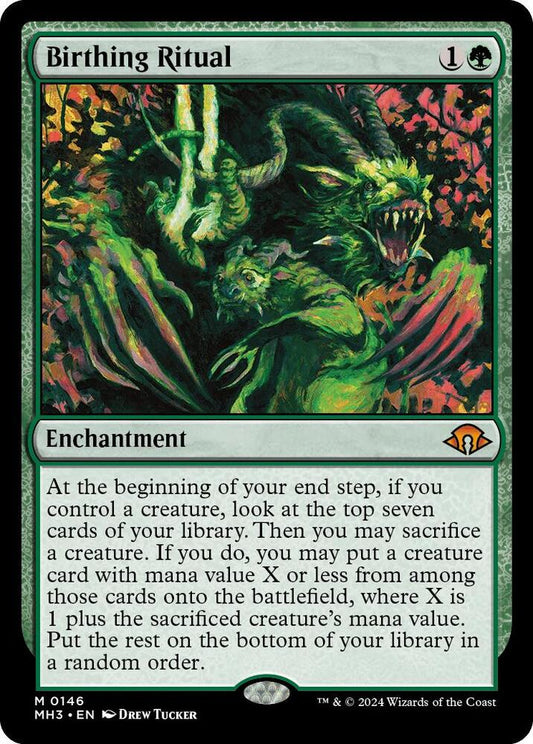 Birthing Ritual 146 Mythic Foil Modern Horizons 3 NM/M