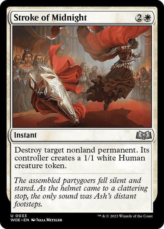 Stroke of Midnight 33 Uncommon Wilds of Eldraine NM/M