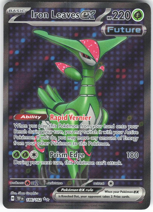 Iron Leaves ex - Ultra Rare SV05: Temporal Forces 186/162 NM