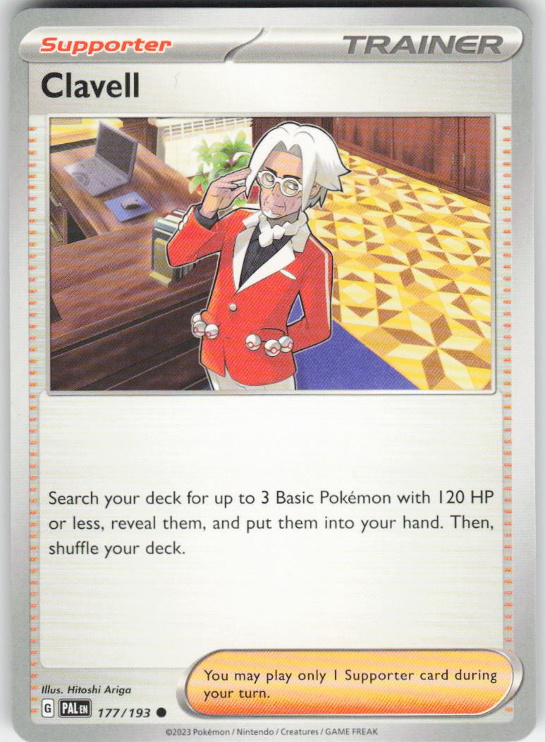 Clavell Common SV02: Paldea Evolved 177/193 NM
