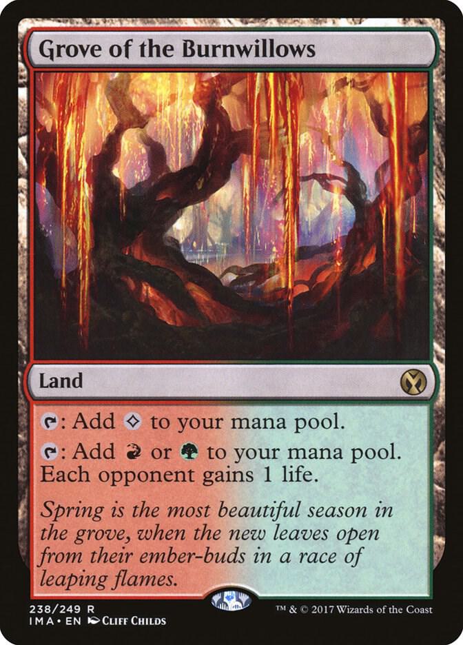 Grove of the Burnwillows 238 Rare Iconic Masters NM/M