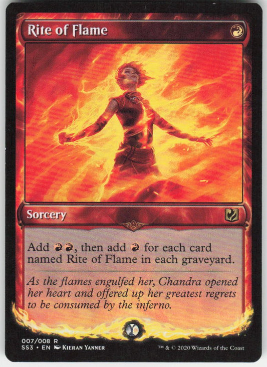 Rite of Flame R The List Reprints 007/008 NM