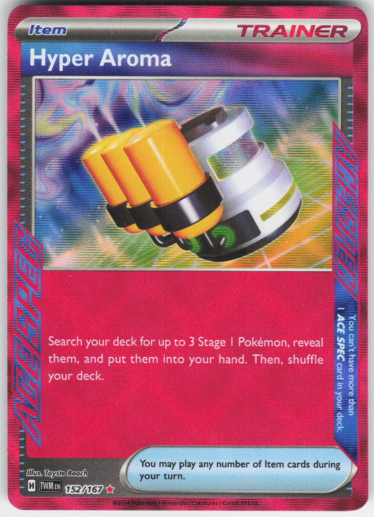 Hyper Aroma ACE SPEC Rare SV06: Twilight Masquerade 152/167 NM