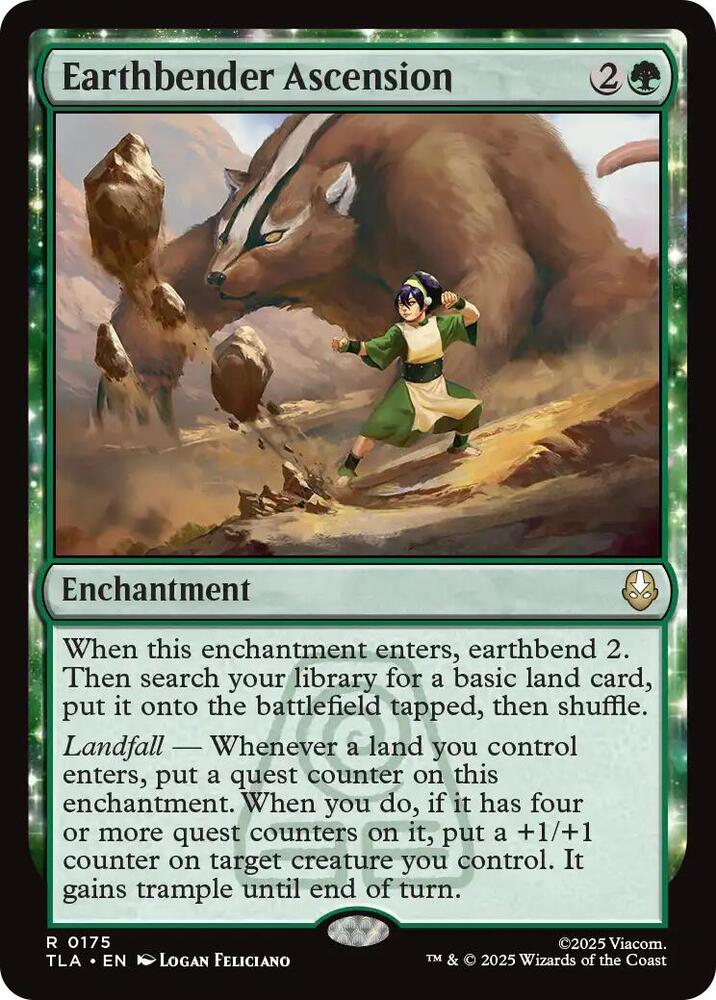Earthbender Ascension 175 Rare Avatar: The Last Airbender NM/M