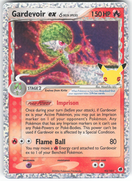 Gardevoir ex (Delta Species) Classic Collection Celebrations: Classic Collection 93/101 NM
