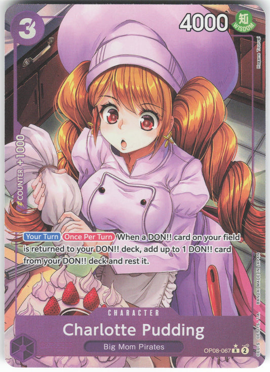 Charlotte Pudding (067) (Parallel) R Two Legends OP08-067 NM