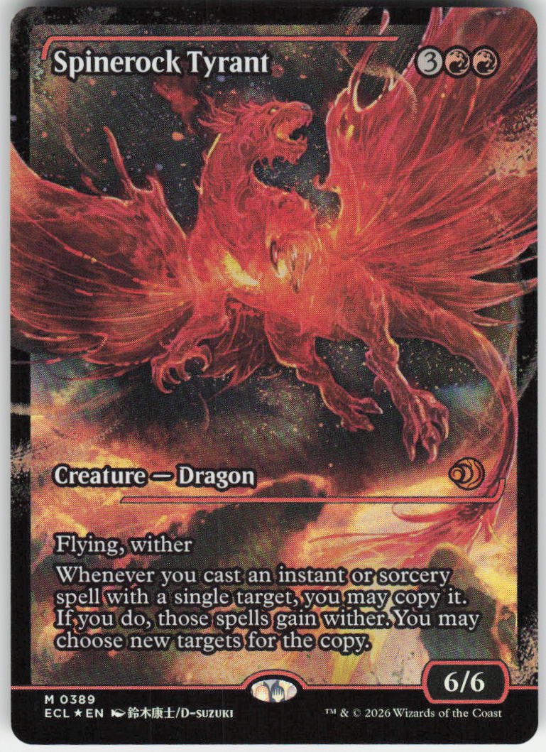Spinerock Tyrant (0389) (Showcase Foil) M Lorwyn Eclipsed 389 NM