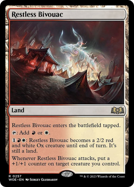 Restless Bivouac 257 Rare Wilds of Eldraine NM/M
