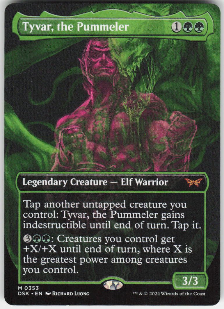 Tyvar, the Pummeler (Showcase) M Duskmourn: House of Horror 353 NM