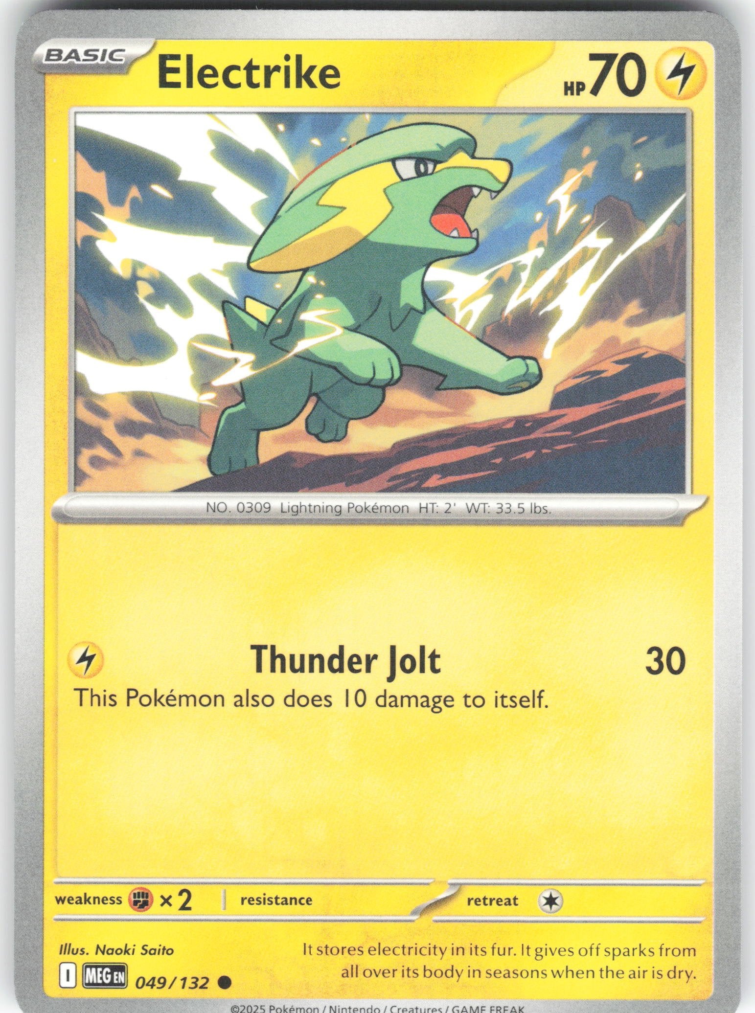 Electrike Common ME01: Mega Evolution 049/132 NM