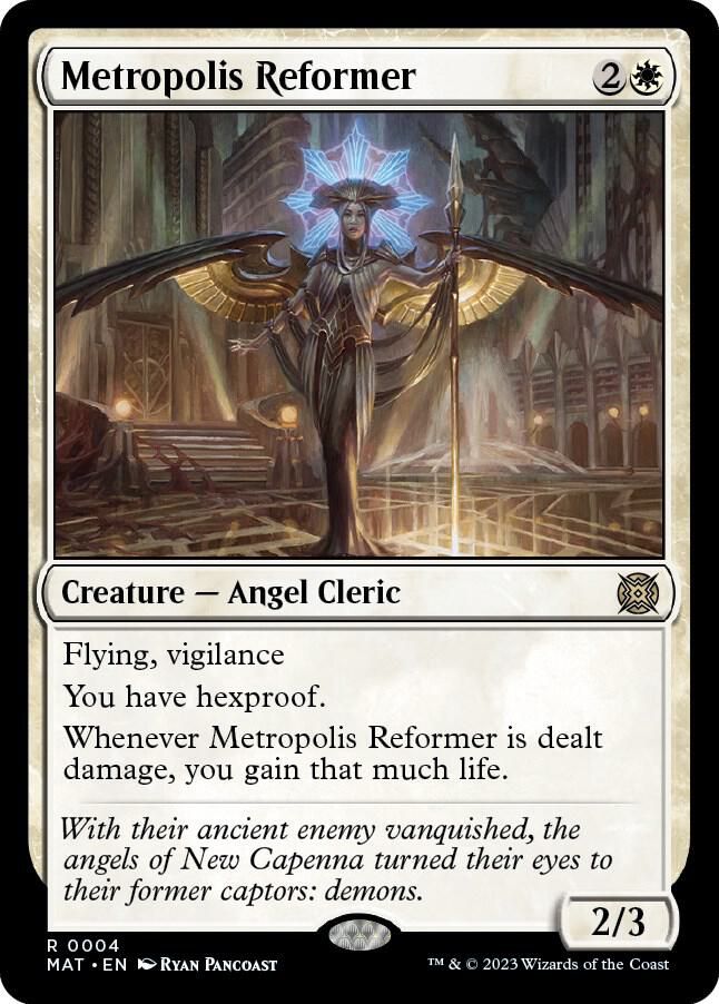 Metropolis Reformer 4 Rare March of the Machine: The Aftermath NM/M