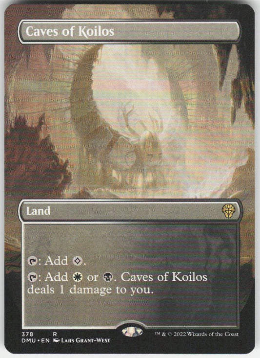 Caves of Koilos (Borderless) R Dominaria United 378 NM