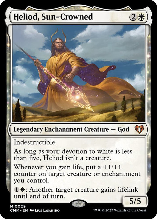 Heliod, Sun-Crowned 29 Mythic Commander Masters NM/M
