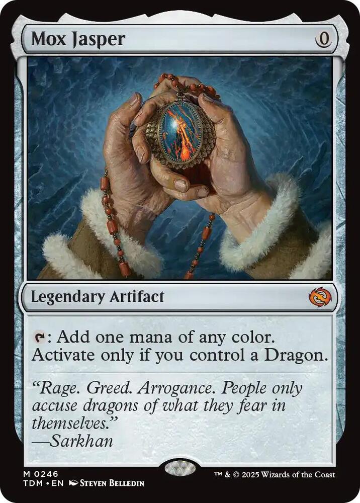 Mox Jasper 246 Mythic Tarkir: Dragonstorm NM/M