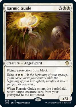 Karmic Guide 90 Rare Commander: Innistrad: Crimson Vow NM/M
