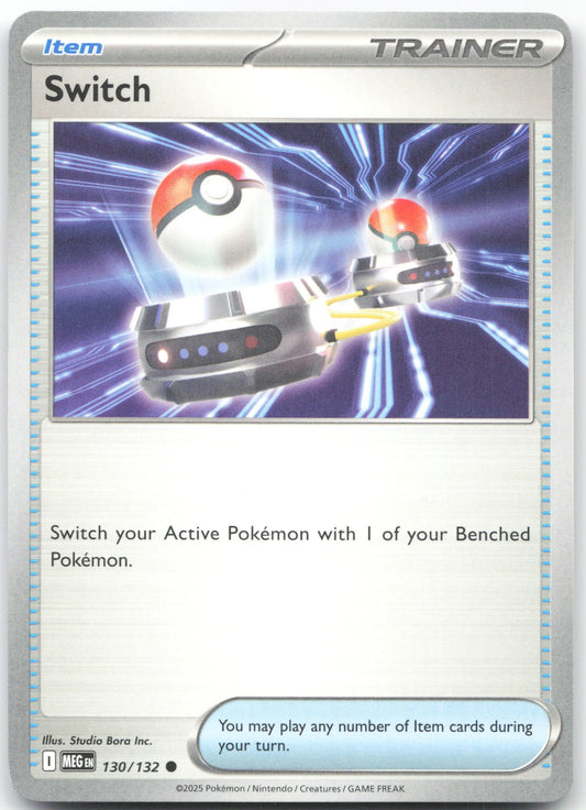 Switch Common ME01: Mega Evolution 130/132 NM