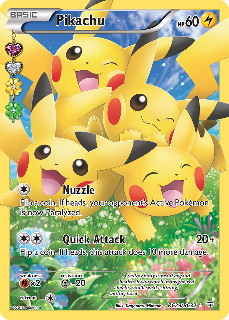 Pikachu RC29/RC32 Ultra Rare Generations NM/M