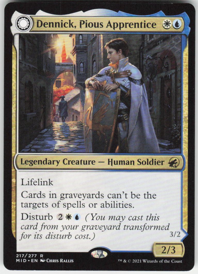 Dennick, Pious Apprentice R The List Reprints 217 NM