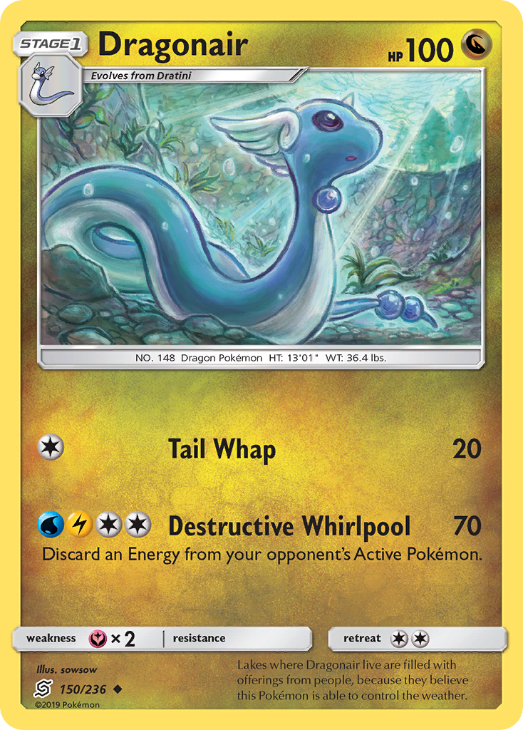 Dragonair 150/236 Uncommon Unified Minds NM/M