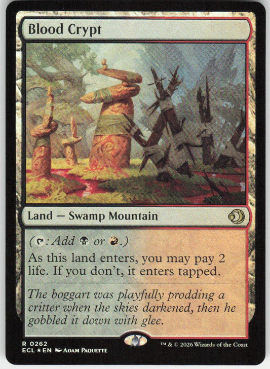 Blood Crypt (Foil) R Lorwyn Eclipsed 262 NM