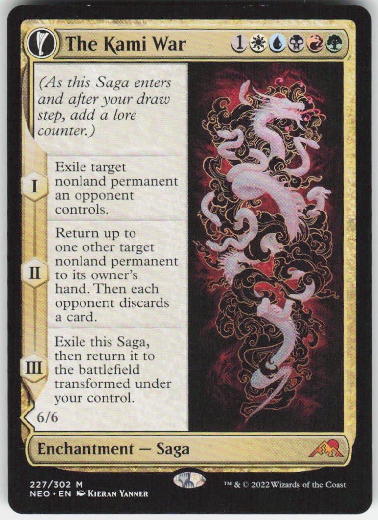The Kami War M Kamigawa: Neon Dynasty 227 NM