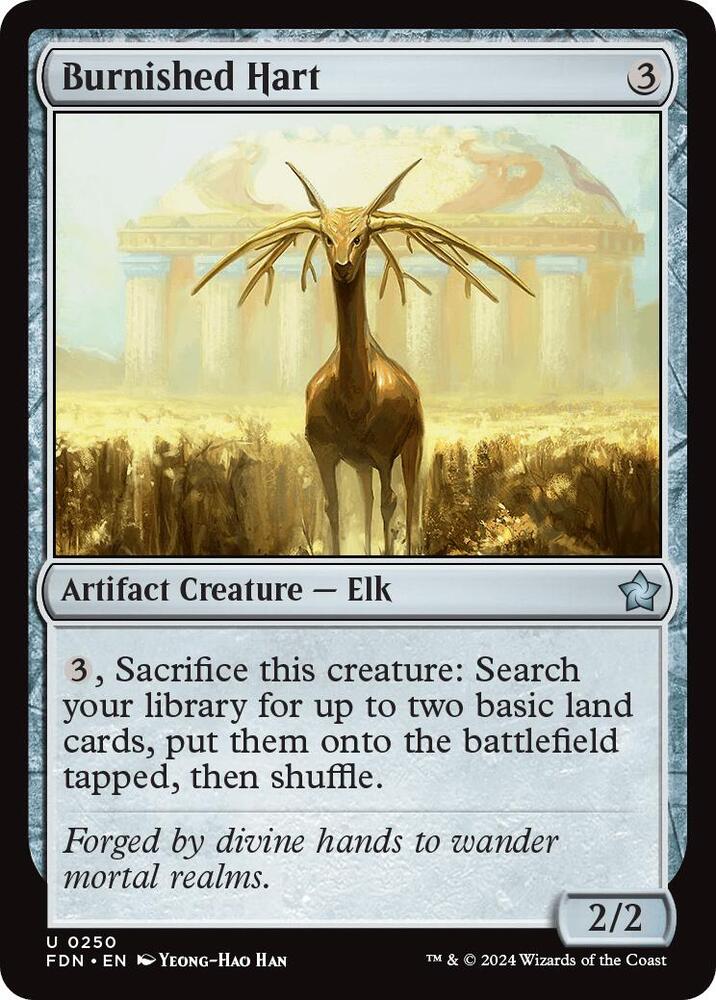 Burnished Hart 250 Uncommon Foundations NM/M