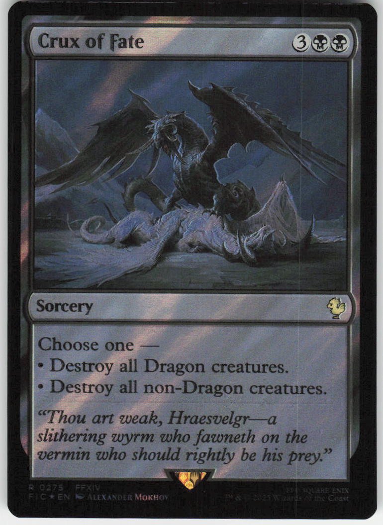 Crux of Fate (Surge Foil) R Commander: FINAL FANTASY 275 NM