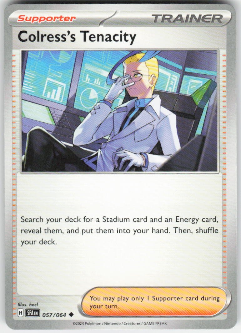 Colress's Tenacity - Uncommon SV: Shrouded Fable 057/064 NM