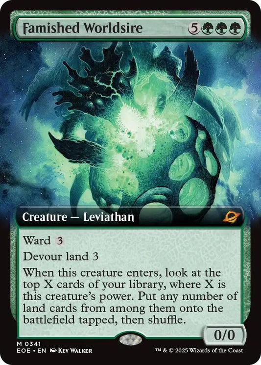 Famished Worldsire (Extended Art) 341 Mythic Edge of Eternities NM/M