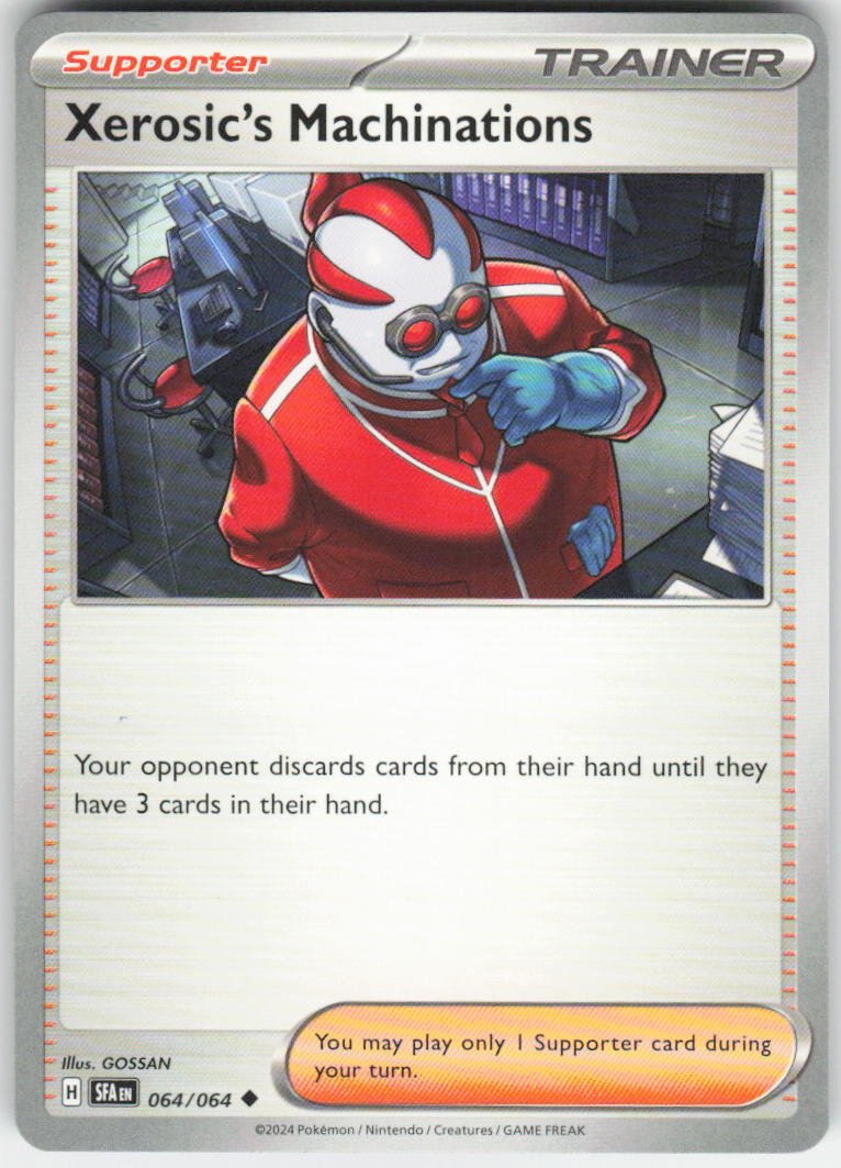 Xerosic's Machinations - Uncommon SV: Shrouded Fable 064/064 NM (Back)