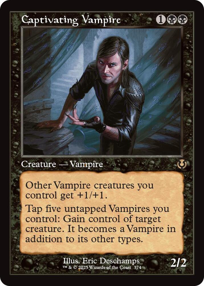 Captivating Vampire (Retro Frame) 374 Rare Innistrad Remastered NM/M