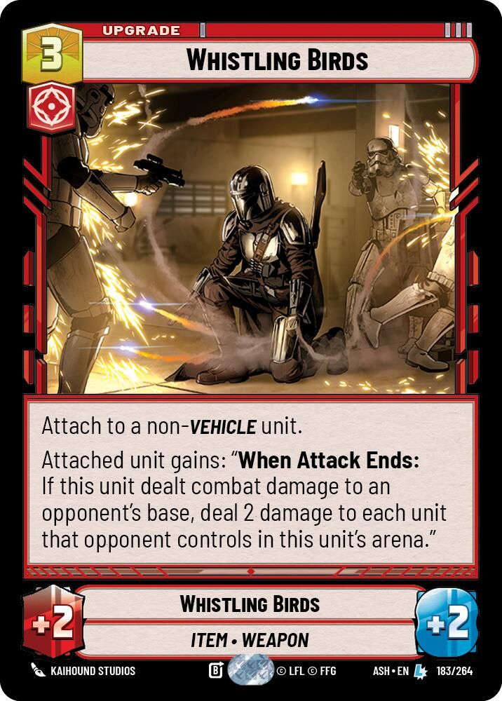 Whistling Birds 183/264 Legendary Ashes of the Empire NM/M