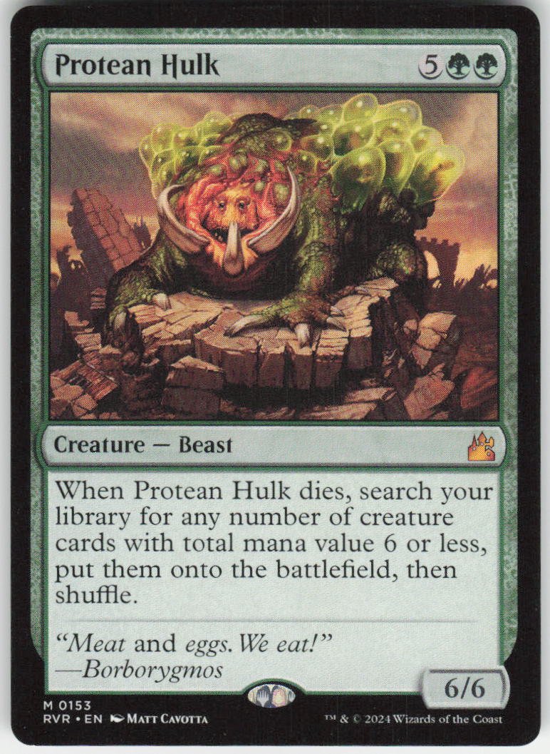 Protean Hulk M Ravnica Remastered 153 NM
