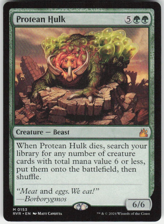 Protean Hulk M Ravnica Remastered 153 NM