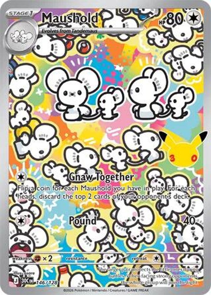 Maushold 146/128 Illustration Rare ME: 30th Celebration NM/M