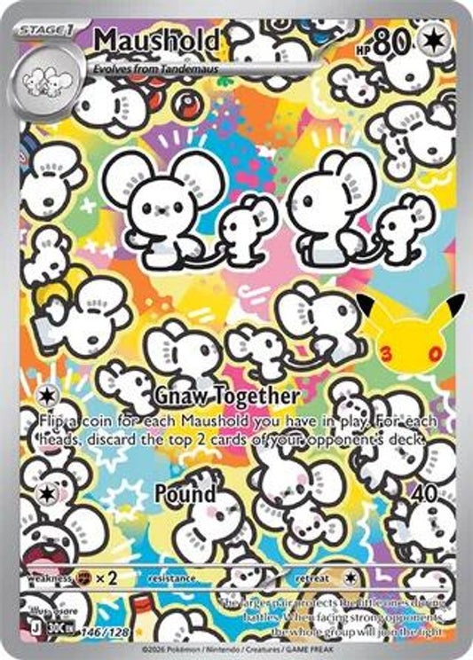 Maushold 146/128 Illustration Rare ME: 30th Celebration NM/M