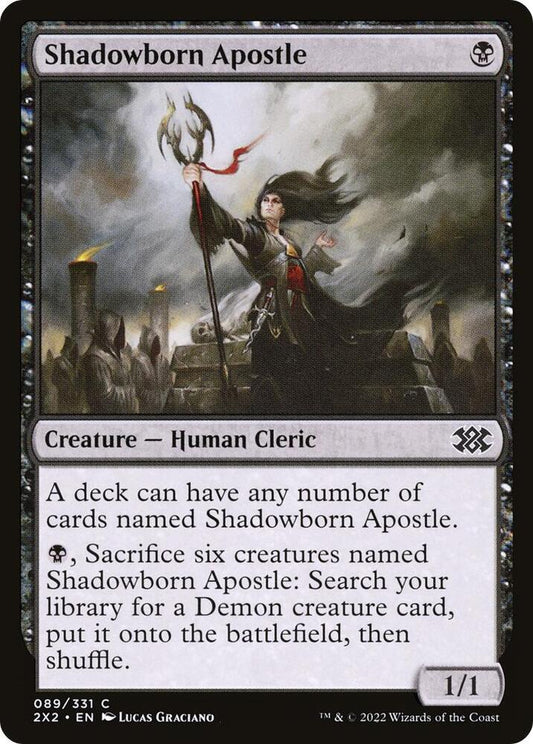 Shadowborn Apostle 89 Foil Common Double Masters 2022 NM/M