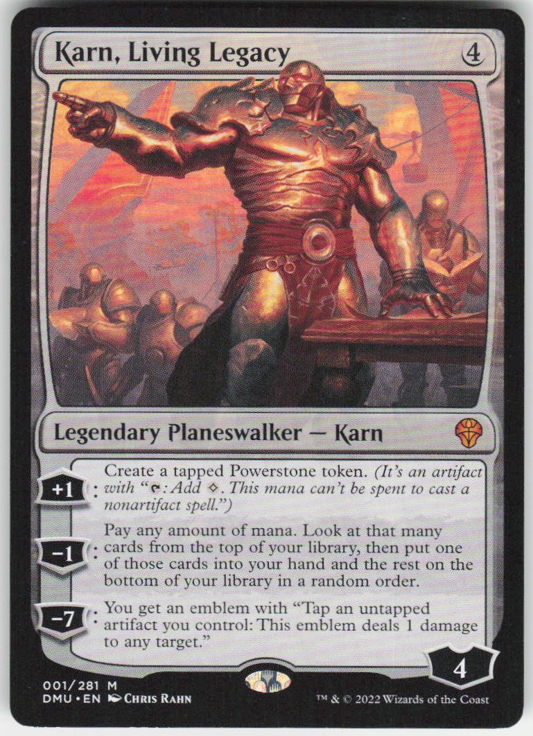 Karn, Living Legacy M Dominaria United 1 NM
