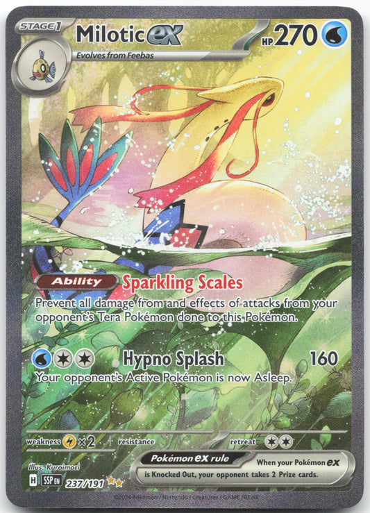 Milotic ex - Special Illustration Rare SV08: Surging Sparks 237/191 NM
