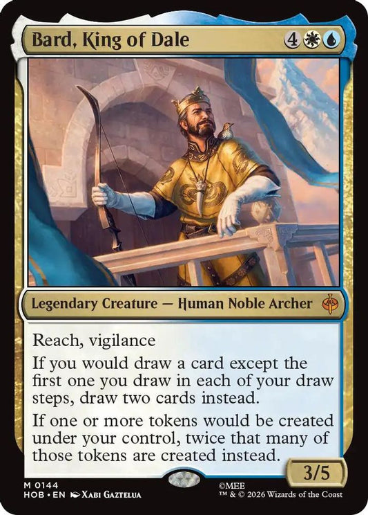 Bard, King of Dale 144 Mythic Foil The Hobbit NM/M