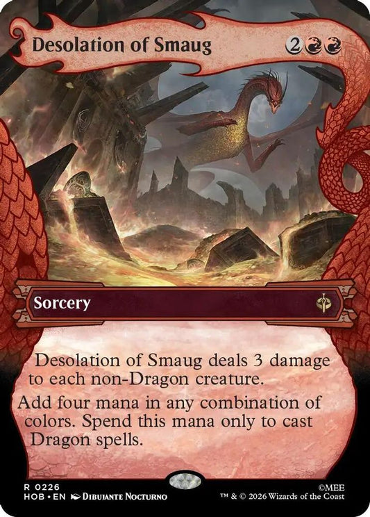 Desolation of Smaug (Showcase) 226 Rare Foil The Hobbit NM/M
