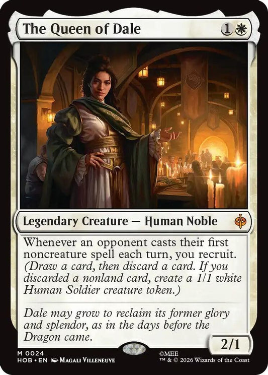 The Queen of Dale 24 Mythic Foil The Hobbit NM/M