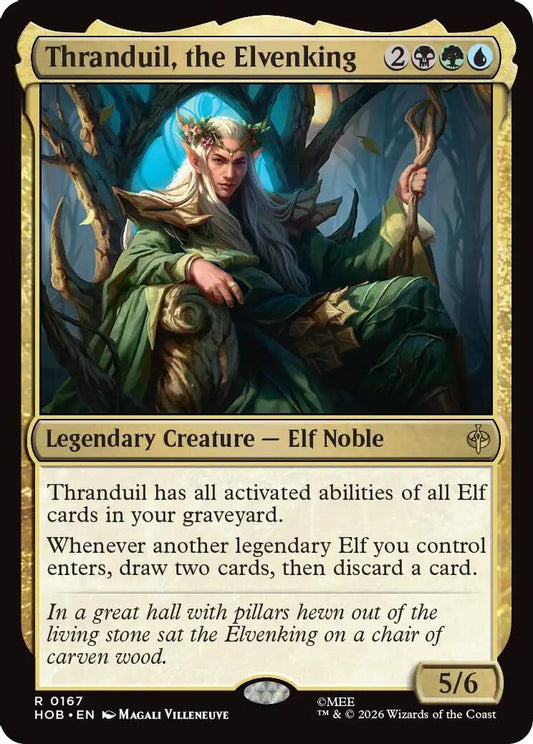 Thranduil, the Elvenking 167 Rare Foil The Hobbit NM/M