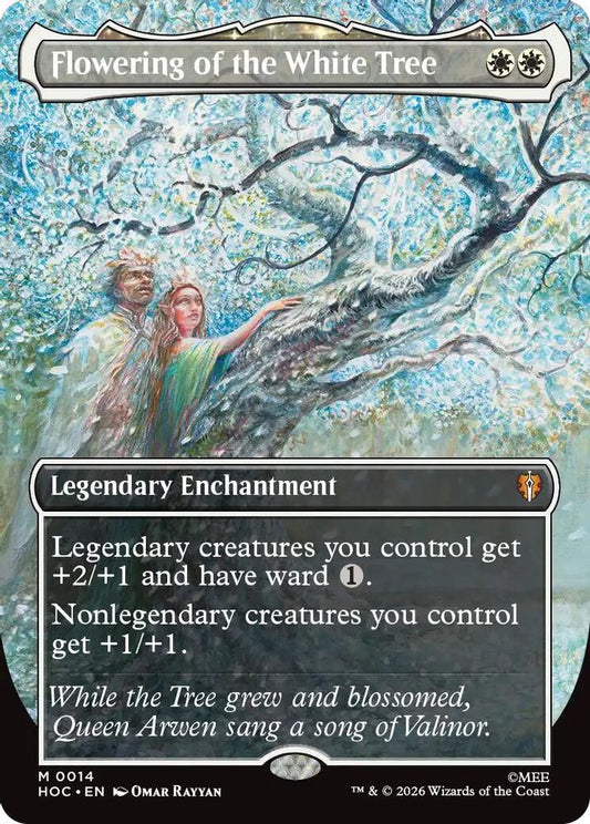 Flowering of the White Tree (Borderless) 14 The Hobbit: Eternal-Legal NM/M