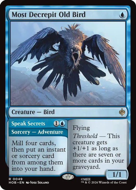 Most Decrepit Old Bird 49 Rare Foil The Hobbit NM/M