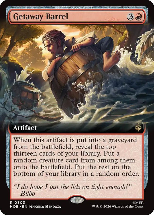 Getaway Barrel (Extended Art) 303 Rare The Hobbit NM/M