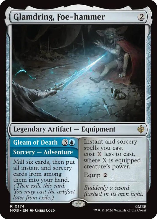 Glamdring, Foe-hammer 174 Rare Foil The Hobbit NM/M