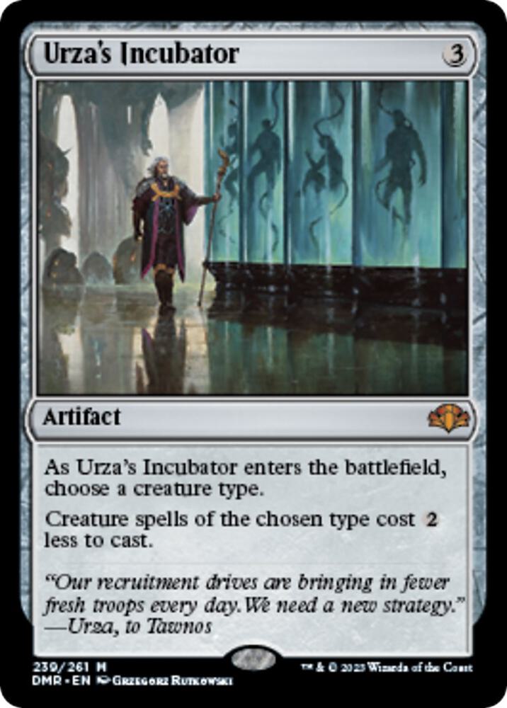 Urza's Incubator 239 Mythic Dominaria Remastered NM/M