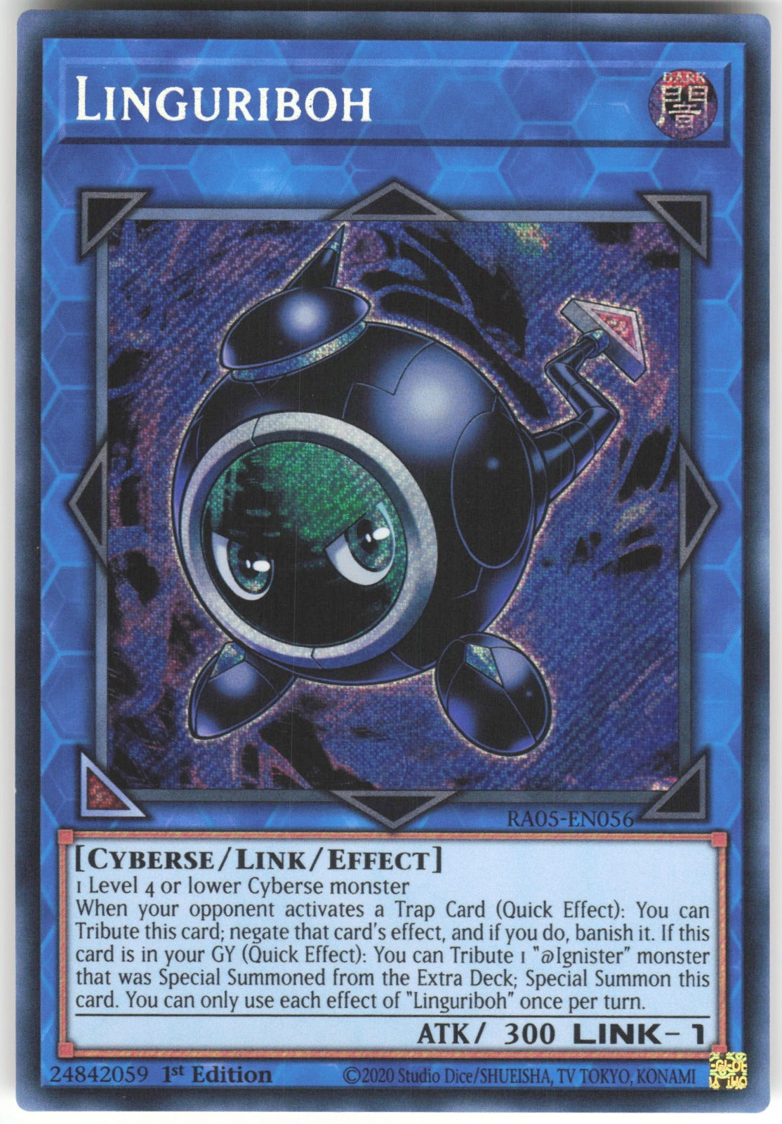 Linguriboh (Secret Rare) Secret Rare Rarity Collection 5 RA05-EN056 NM