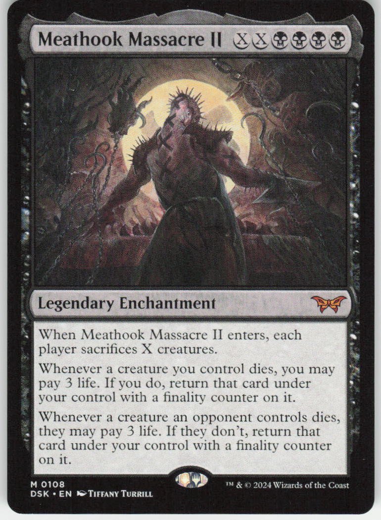 Meathook Massacre II (0108) M Duskmourn: House of Horror 108 NM